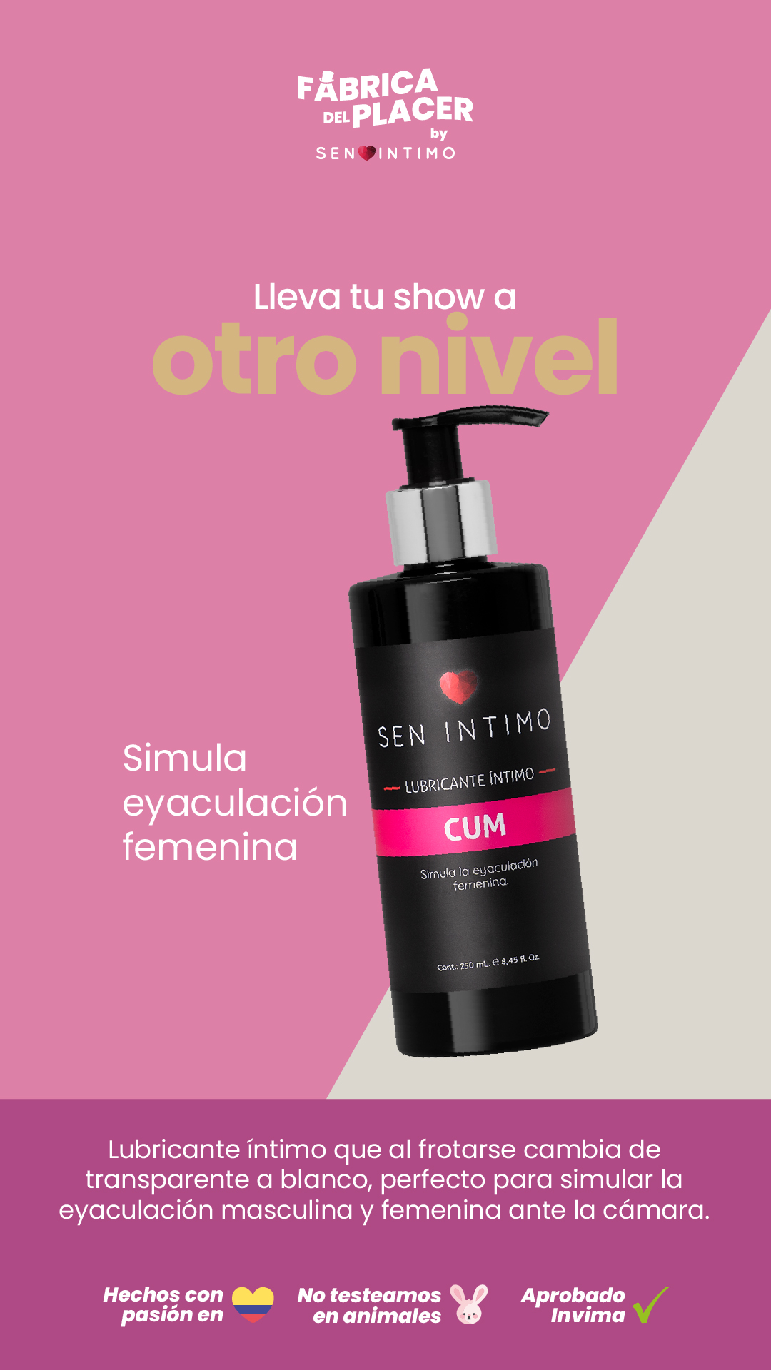 LUBRICANTE INTIMO CUM